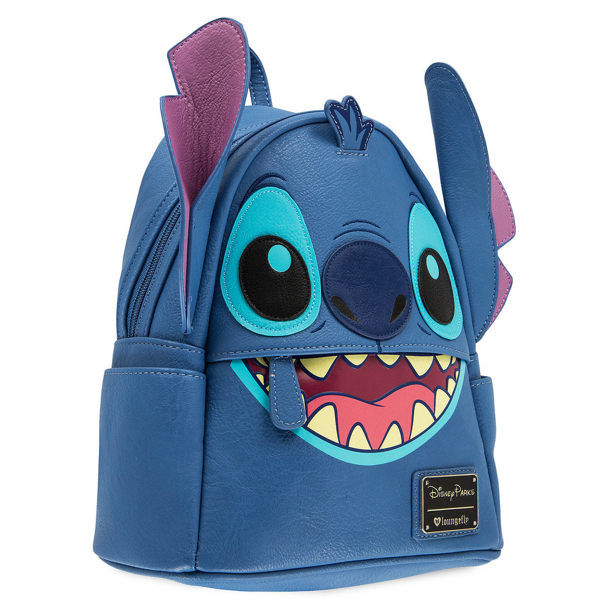 Disney Stitch Faux Leather Mini Backpack Loungefly New with T – I Love Characters