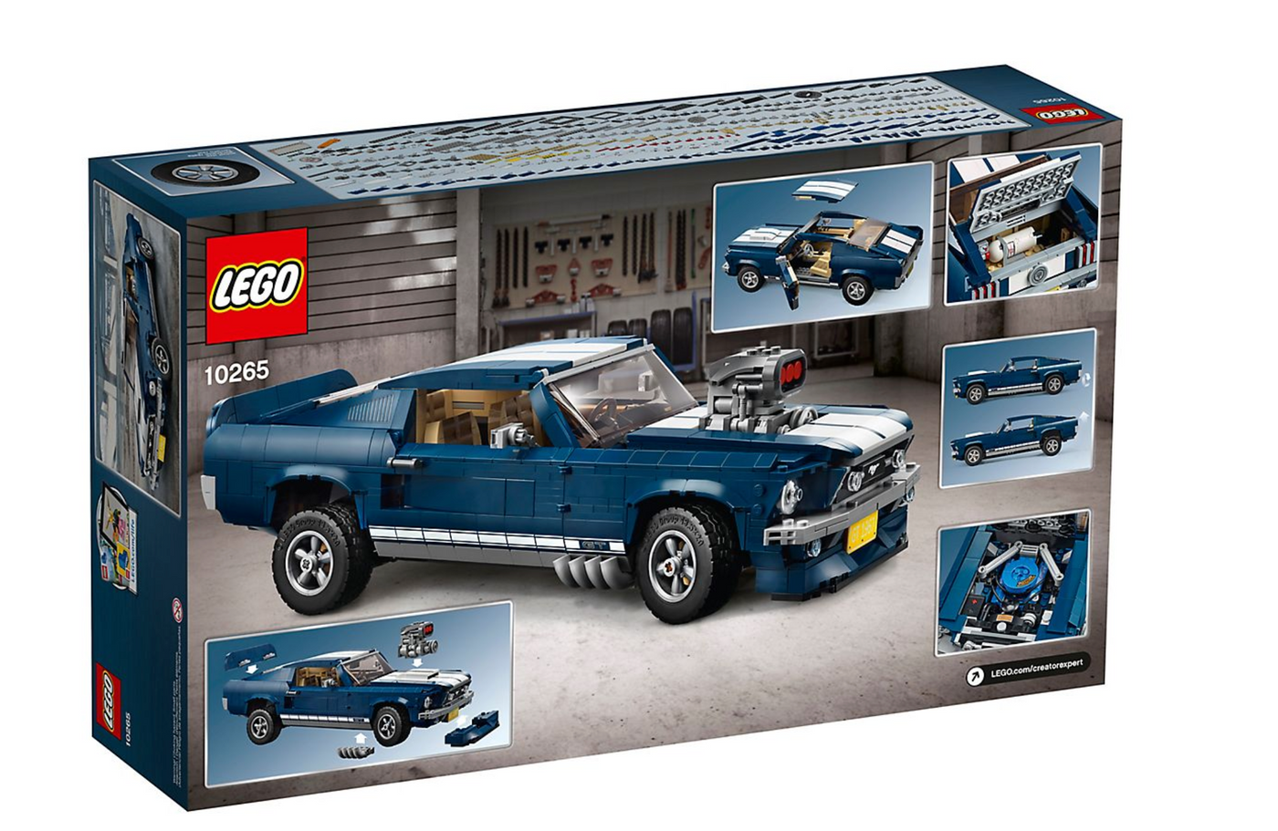 lego creator expert 10265 ford mustang gt 1967