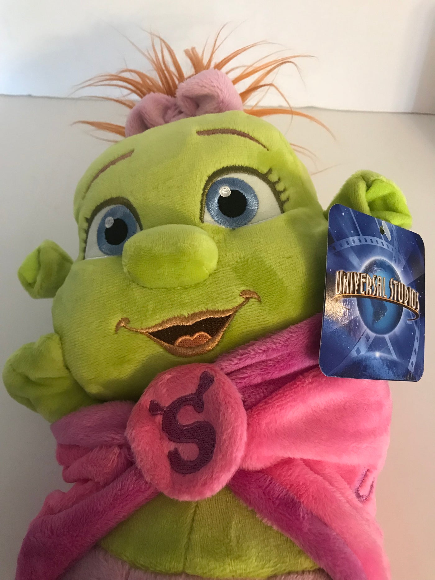 Universal Studios Baby Girl Shrek Plush Toy New With Tags Stuffed Sumo Ci - shrek baby roblox