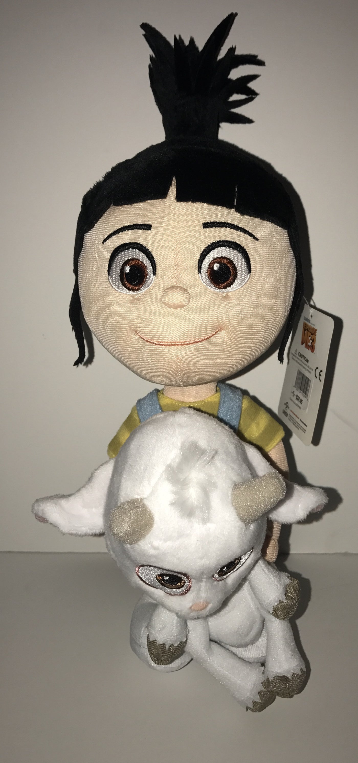 Universal Studios Despicable Me 3 Agnes Holding Lucky Plush New With T I Love Characters