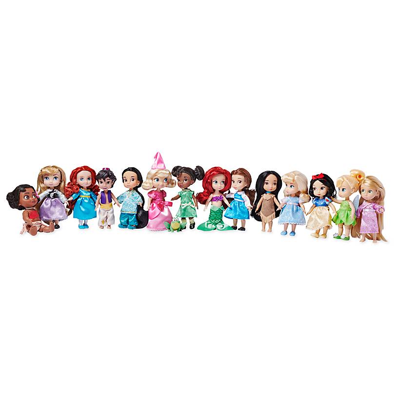 disney animators mini doll gift set