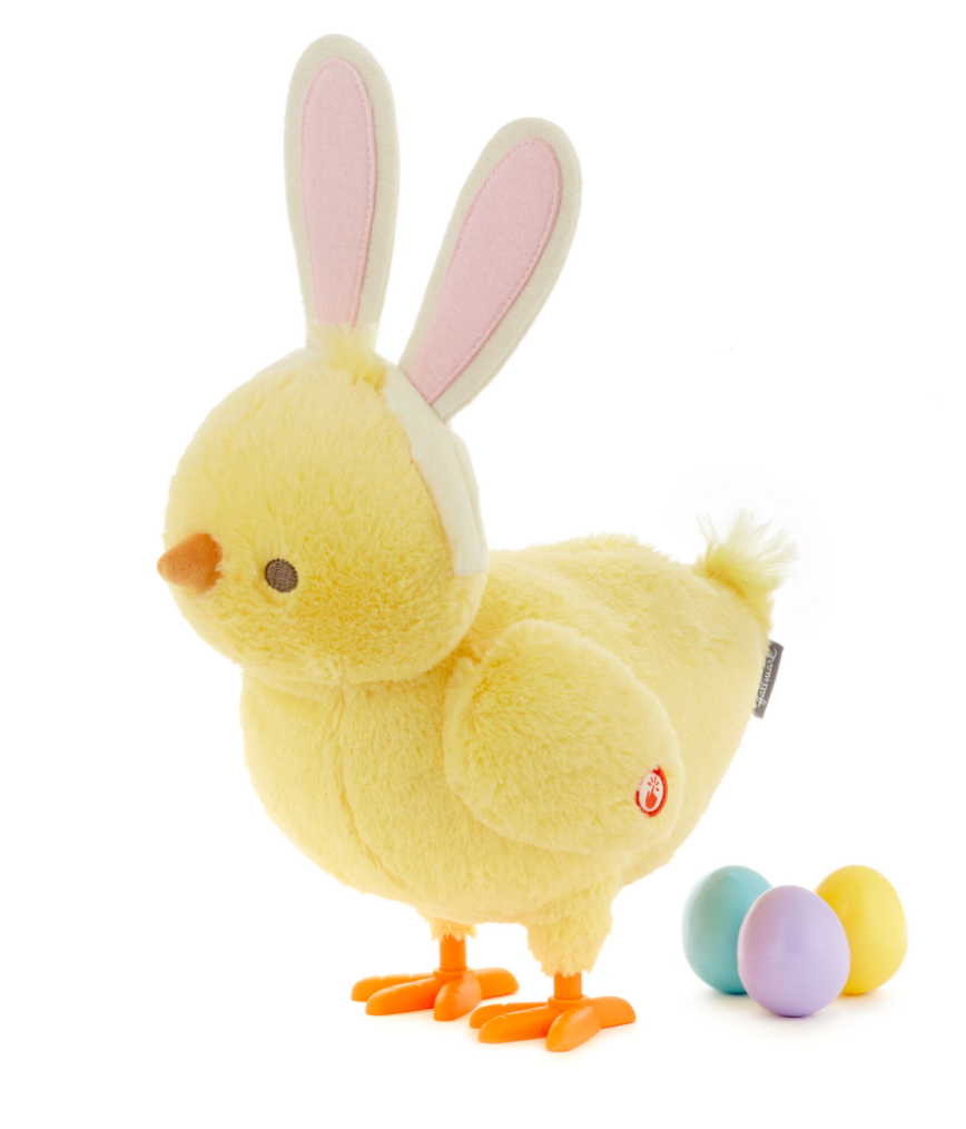 Hallmark Easter Hoppy Egg Laying Chick Singing Stuffed Animal With Mot ...