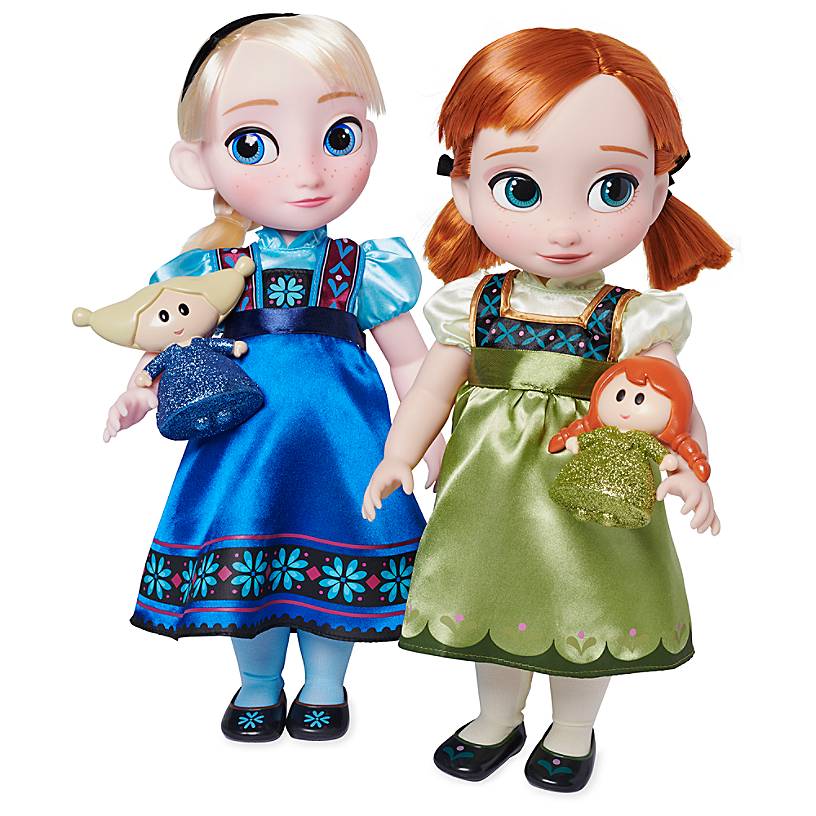 anna and elsa animators collection dolls