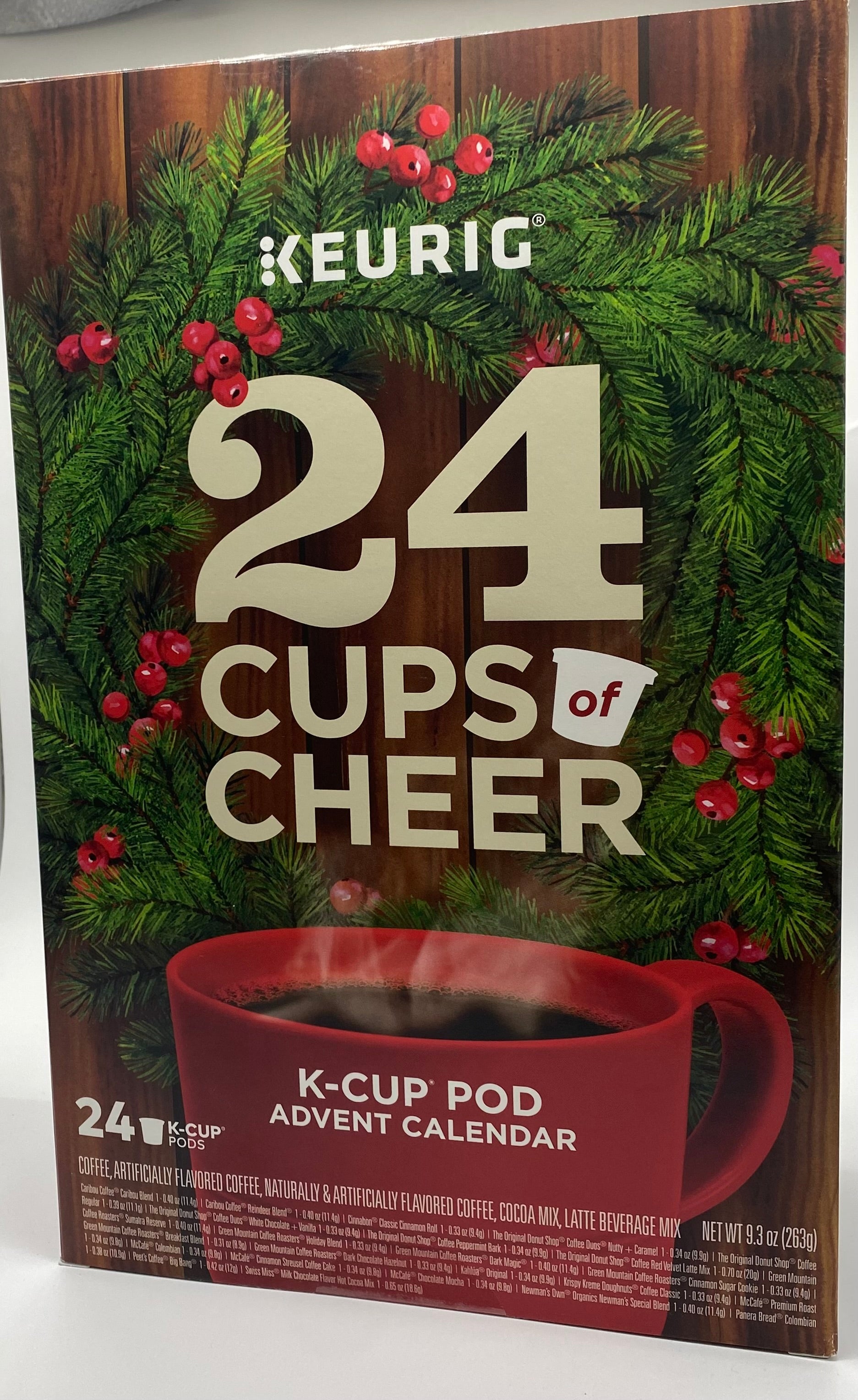 Keurig Coffee Christmas 24 KCup Pop Advent Calendar 24 Cups of Cheer