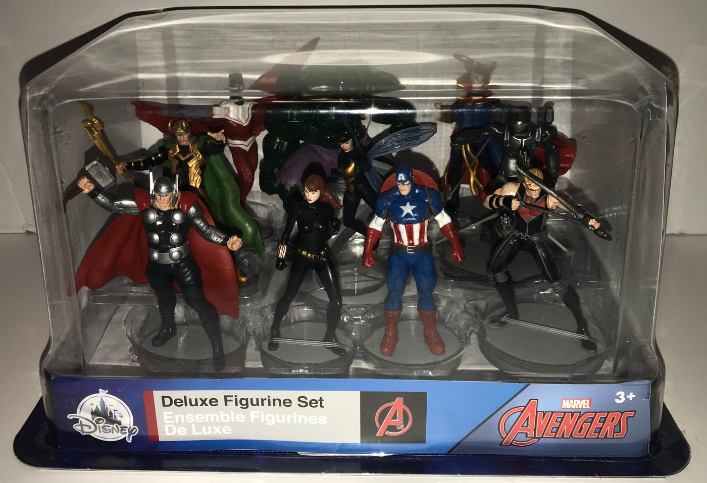 disney marvel figurine set