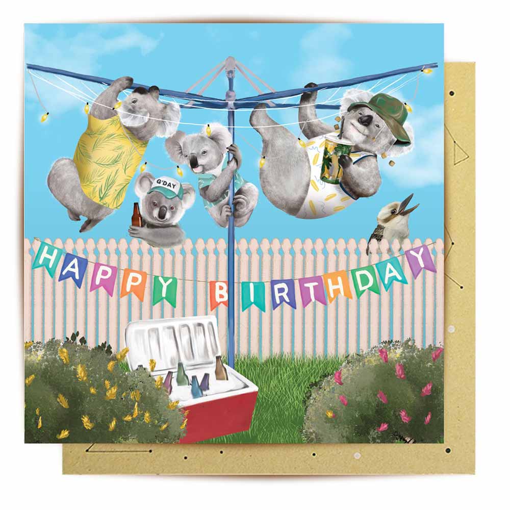 Australian Happy Birthday Greeting Cards - Best Australiana Themed - of Australia