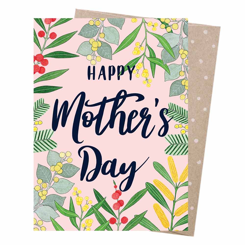 Australian Mothers Day Card Sustainably Made in Australia Bits of