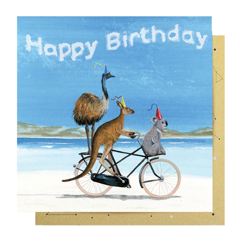 Australiana Happy Birthday Card_2000x