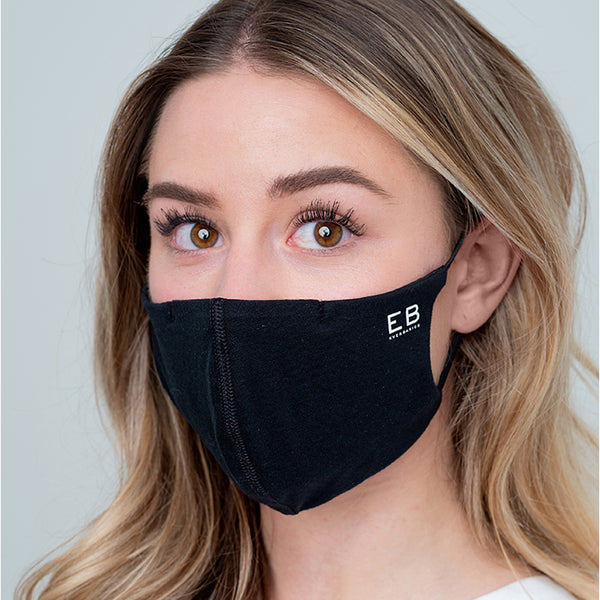 Everbasics Behelfsmaske Schwarz Mit Viraloff Technologie Community Maske Diy Maske Everbasics Behelfsmasken