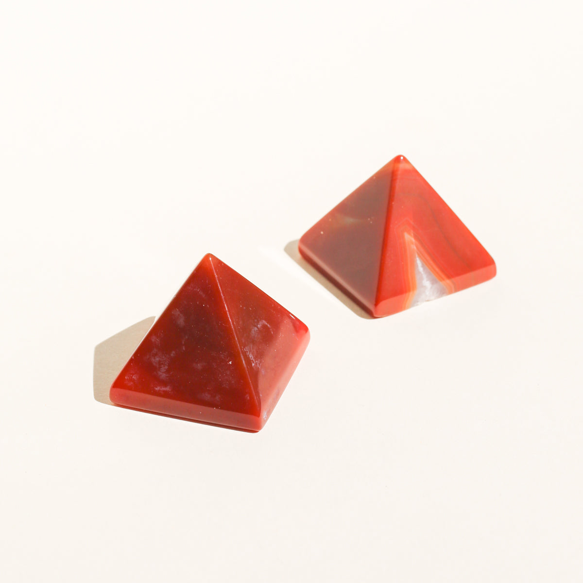 CARNELIAN CRYSTAL PYRAMID