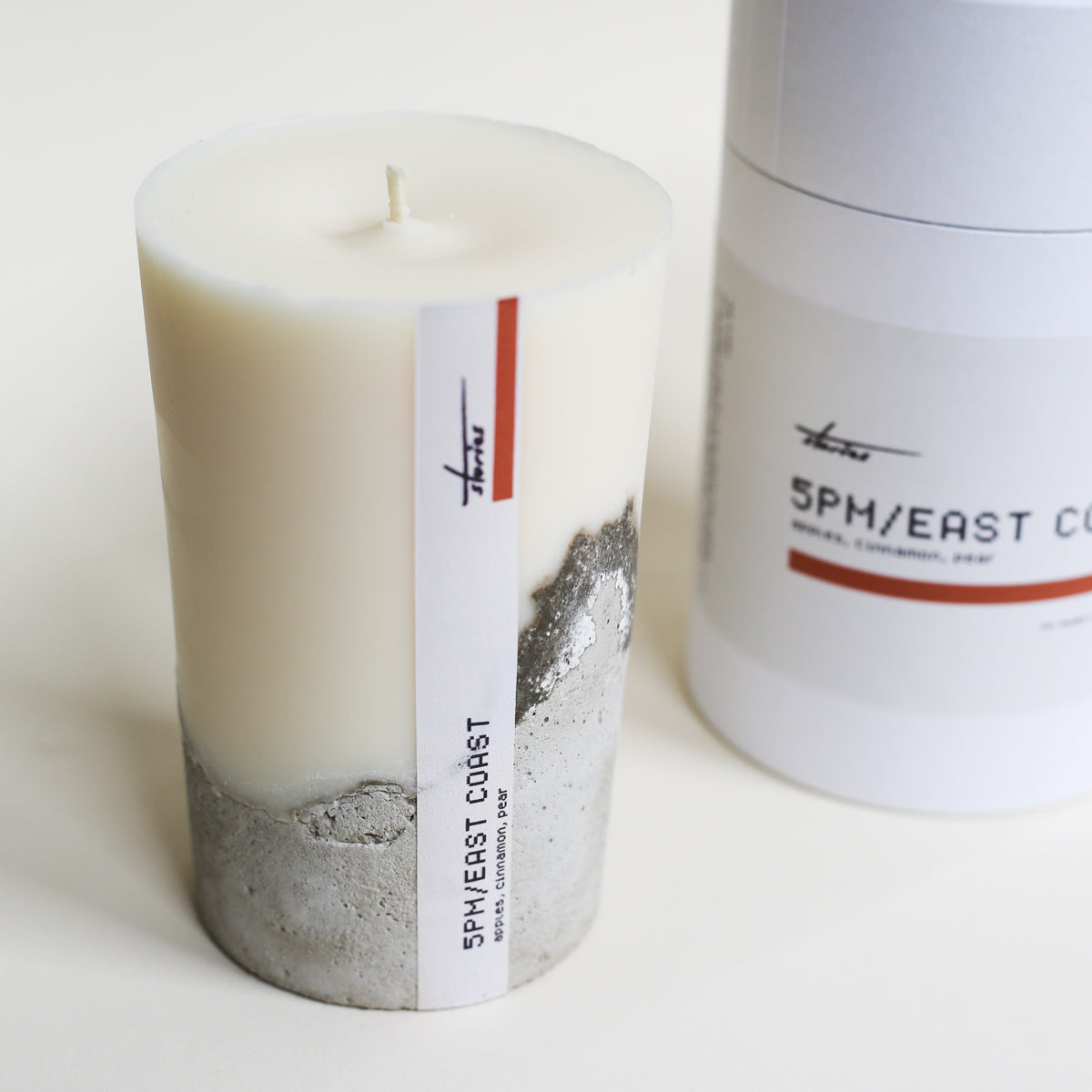 5PM/EAST COAST CONCRETE CANDLE