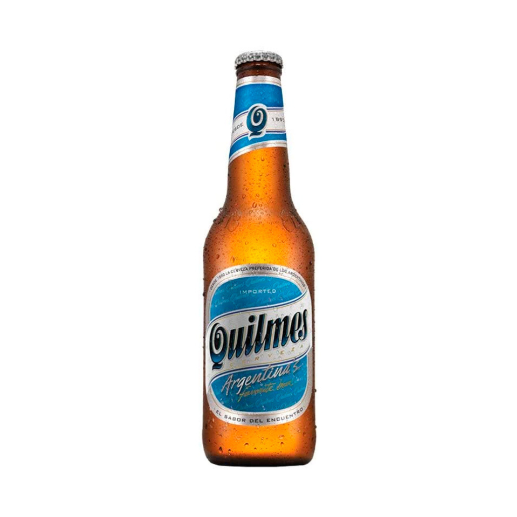 Cerveza Rubia Lager Botella 34cl - Quilmes – Gusto Argentino