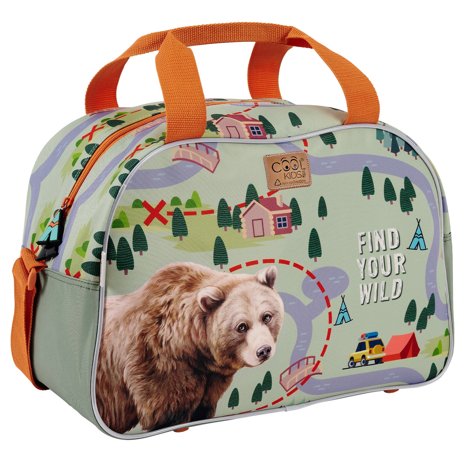 Borsa Sport Eco con Orso