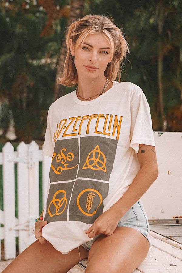 Zoso Led Zeppelin Vintage Tee