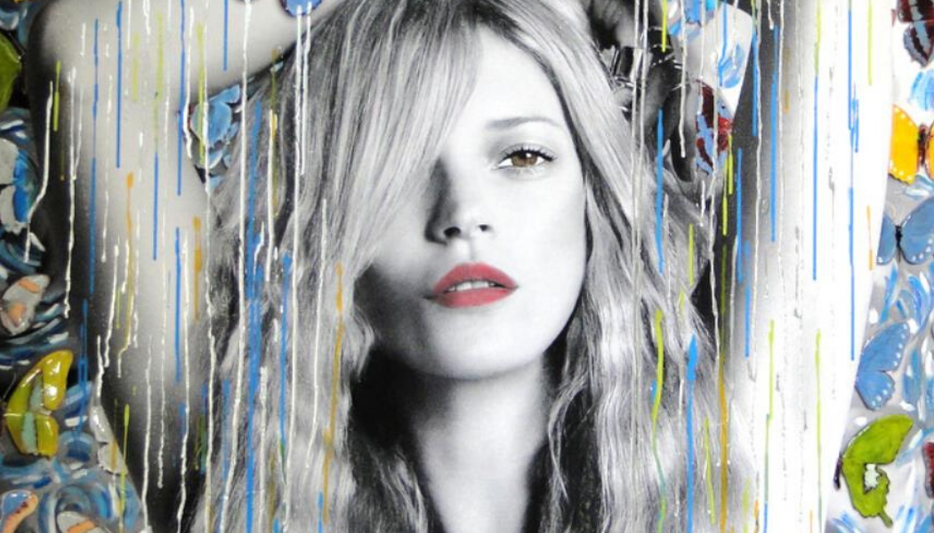 kate moss naked painting pregnant