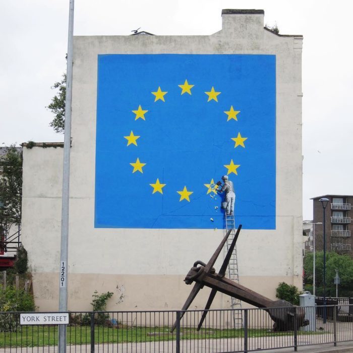 Banksy Unveils New Brexit Mural | Image