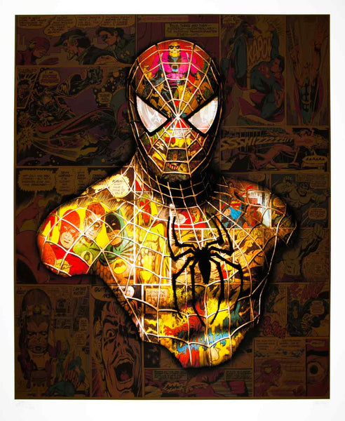 Spiderman by Dirty Hans - Art Print - Art Republic