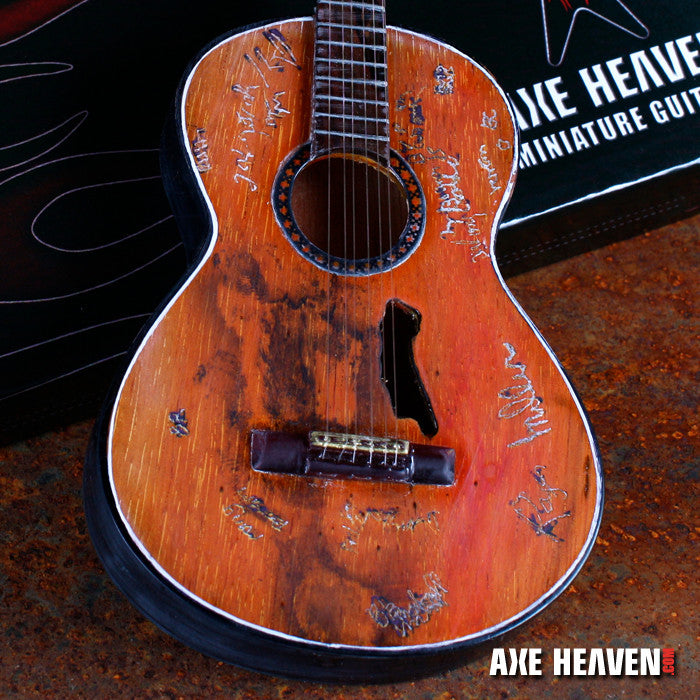 Willie Nelson Signature “trigger” Acoustic Miniature Guitar Replica Co 