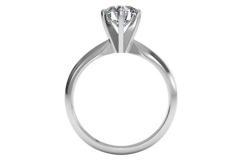 prong set engagement ring