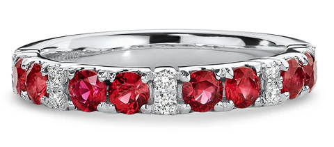 ruby wedding ring