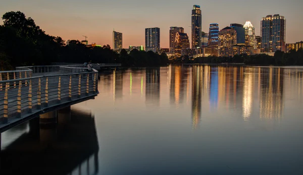 Lake in Austin Texas