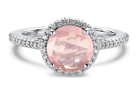 pink tourmaline ring