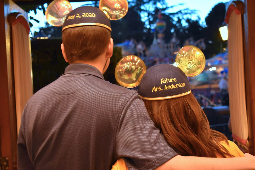 couple at Disney