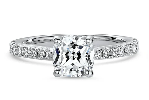 Cushion Cut Engagement Ring