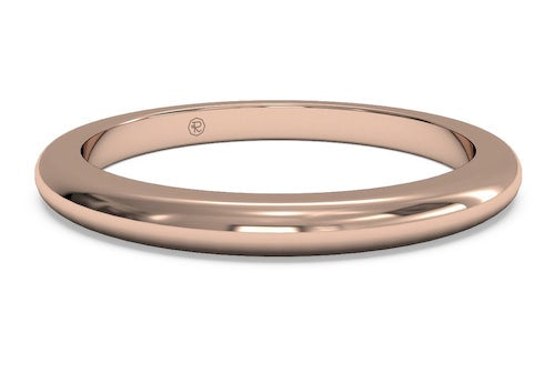 rose gold wedding ring