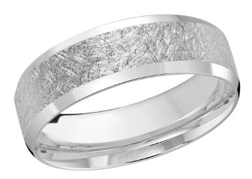 scratch finish wedding ring