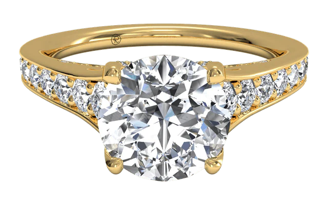 sidestone engagement ring 