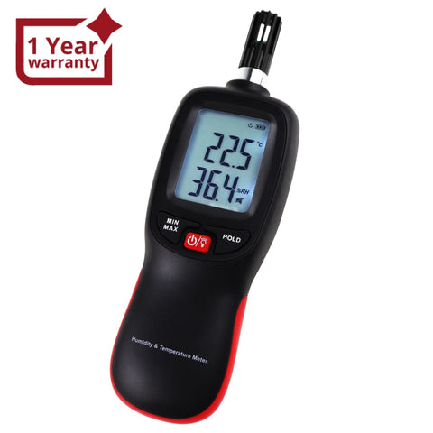 E04-019 Digital Indoor / Outdoor Thermo-Hygrometer Thermometer Measure –  Gain Express