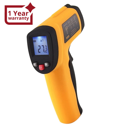 IR-G1350 Digital 50:1 IR Laser Thermometer 0.1~1 EM Pyrometer 2462 °F –  Gain Express