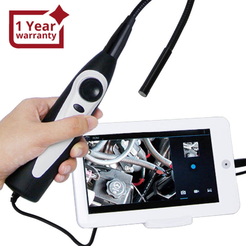 C0599H-5530L1 Industrial Endoscope 3.5 LCD Video Inspection 5.5mm Cam –  Gain Express