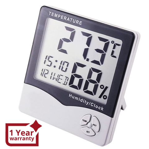 VA-8010 Digital Air Temperature Humidity Meter Thermometer °C / °F Tes –  Gain Express Wholesale Deals