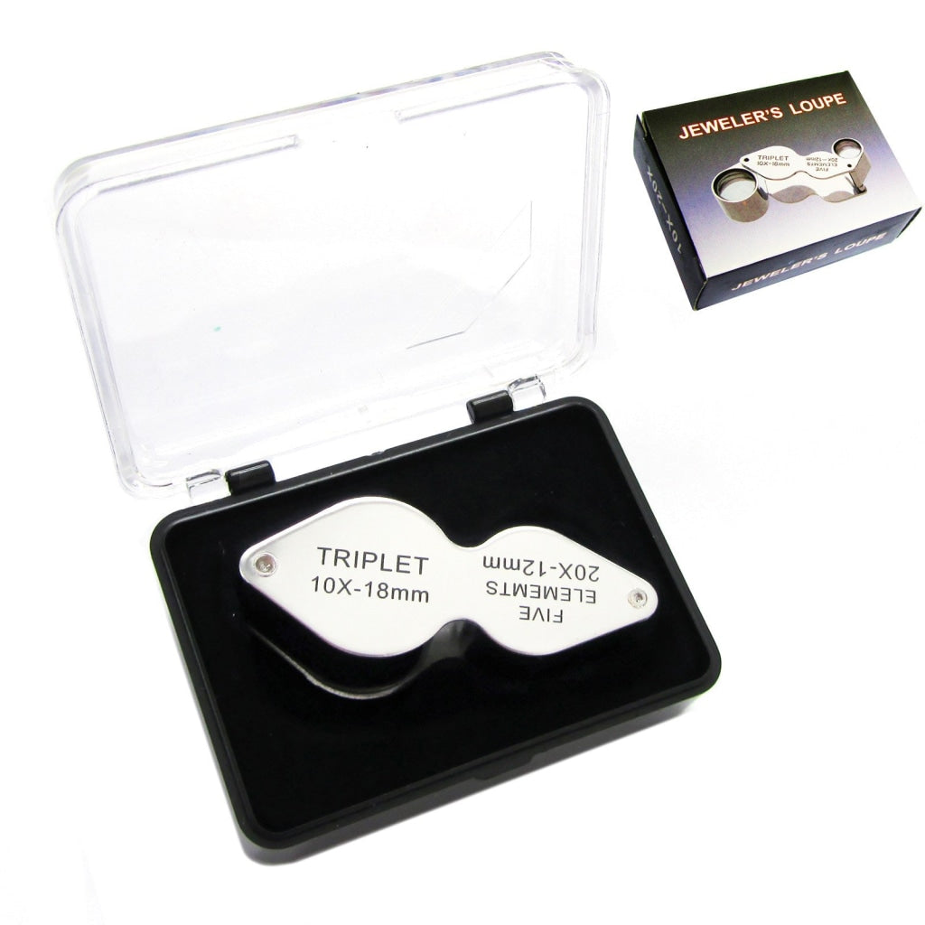 GEM-309 30x Magnification Magnifying Glass Jewelers Loupe, 6