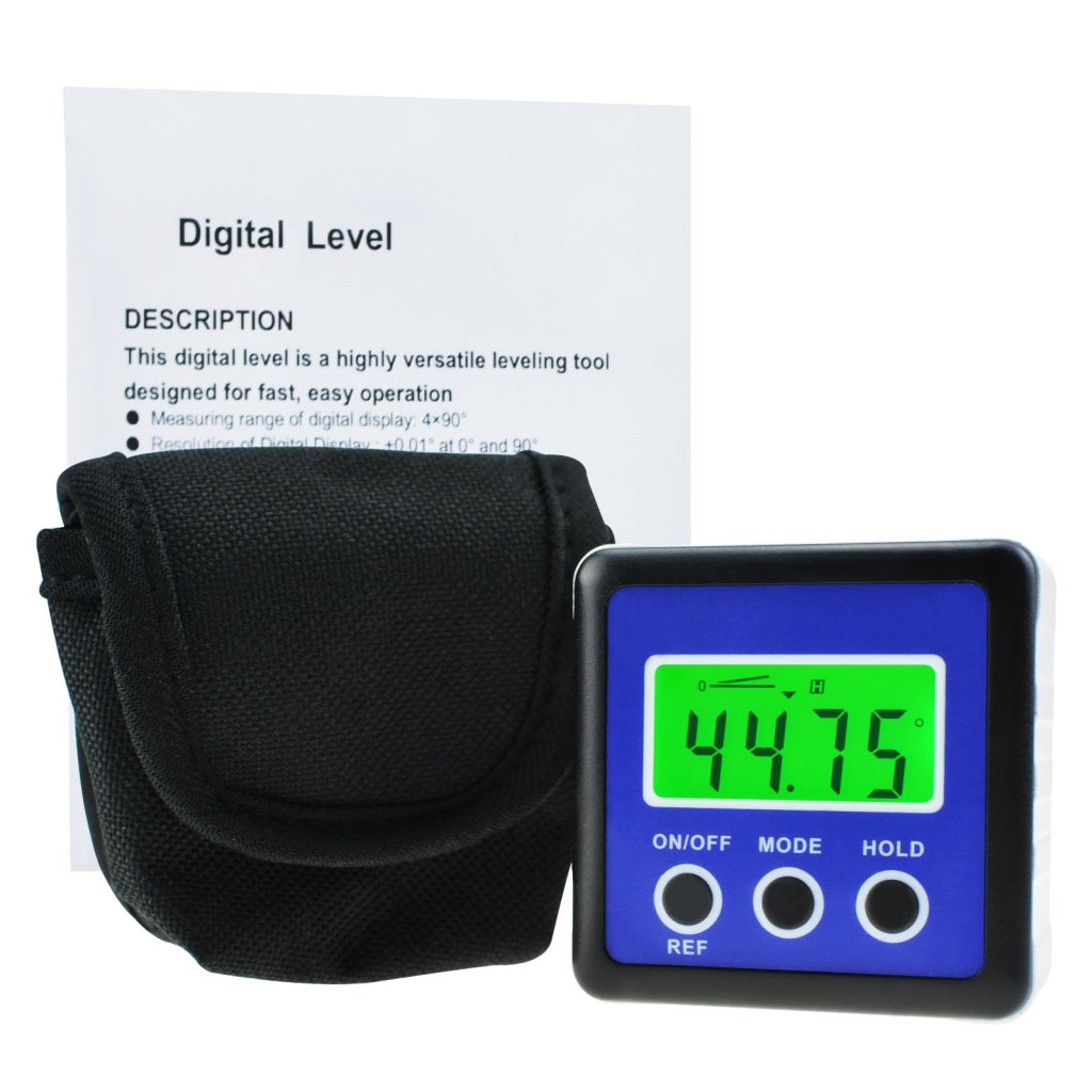 AGF-201 Angle Gauge Finder Bevel Box Inclinometer Digital Level Meter ...