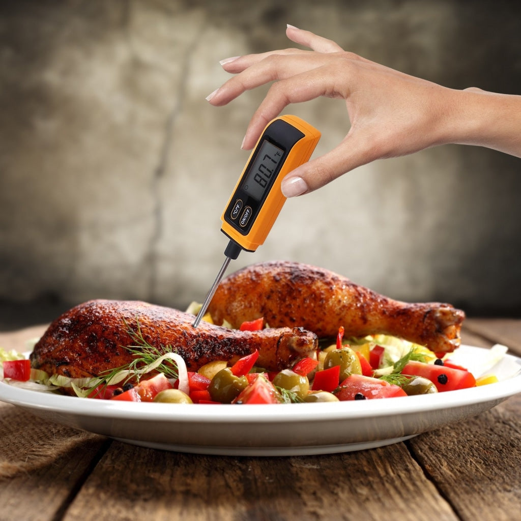 THE-372 Wireless Meat Thermometer for Remote Monitoring - Bluetooth Me –  Gain Express