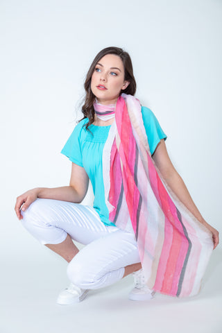 What To Wear To A Summer BBQ Scarf From Paco