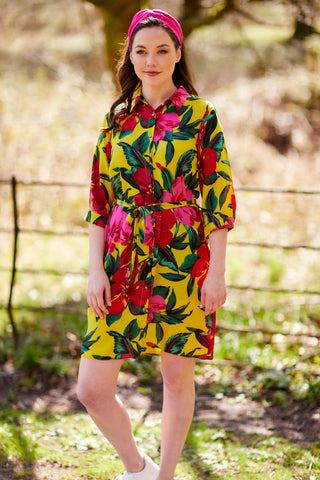 what to wear to a summer BBQ Shirt Dress