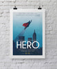Personalised 'Superdad' Movie Poster Print - Oakdene Designs - 2