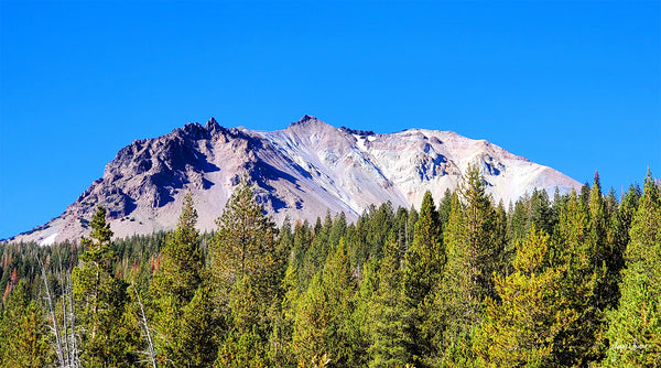 lassen volcanic national park peak photo by meganaroon