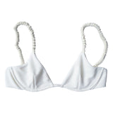 Noosa Bikini Top in ribbed foam