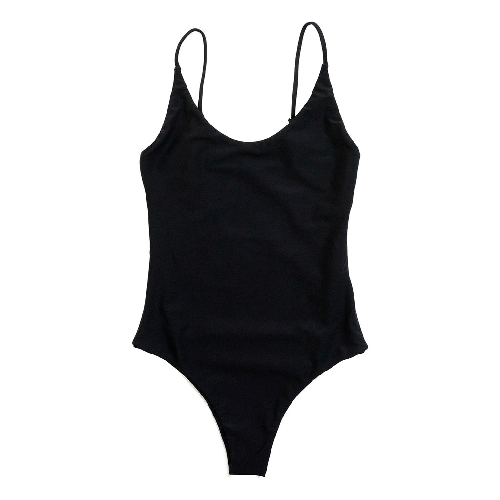 Waikiki One Piece Swimsuit in Noir- Summer Label Swimwear