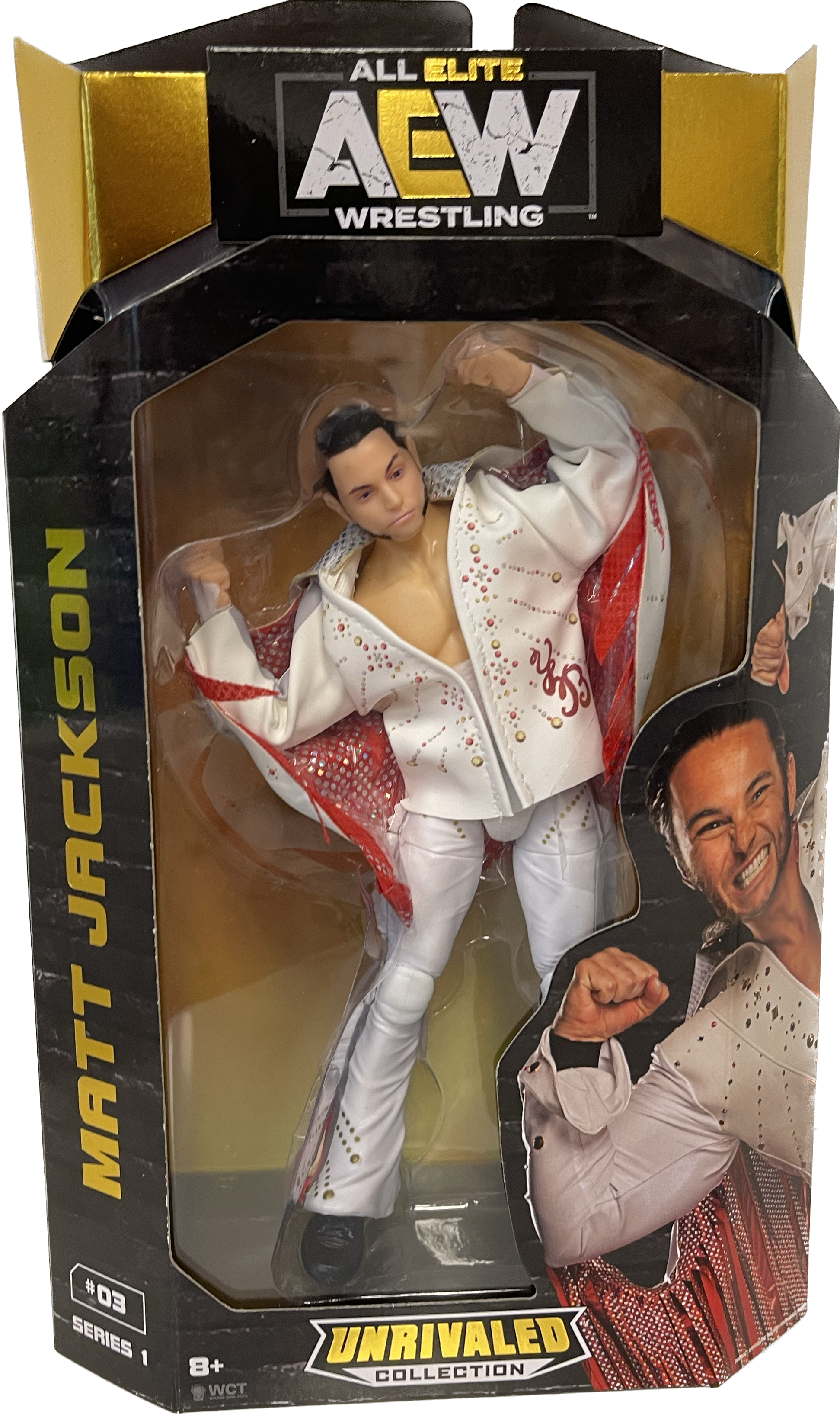 AEW Unrivaled Collection Series 1 #03 V.2 Matt Jackson