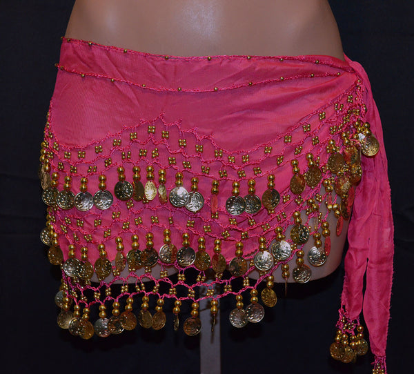 Sash Skirt With Gold Coins - 14 Colors Available – Make Your Own Dance ...