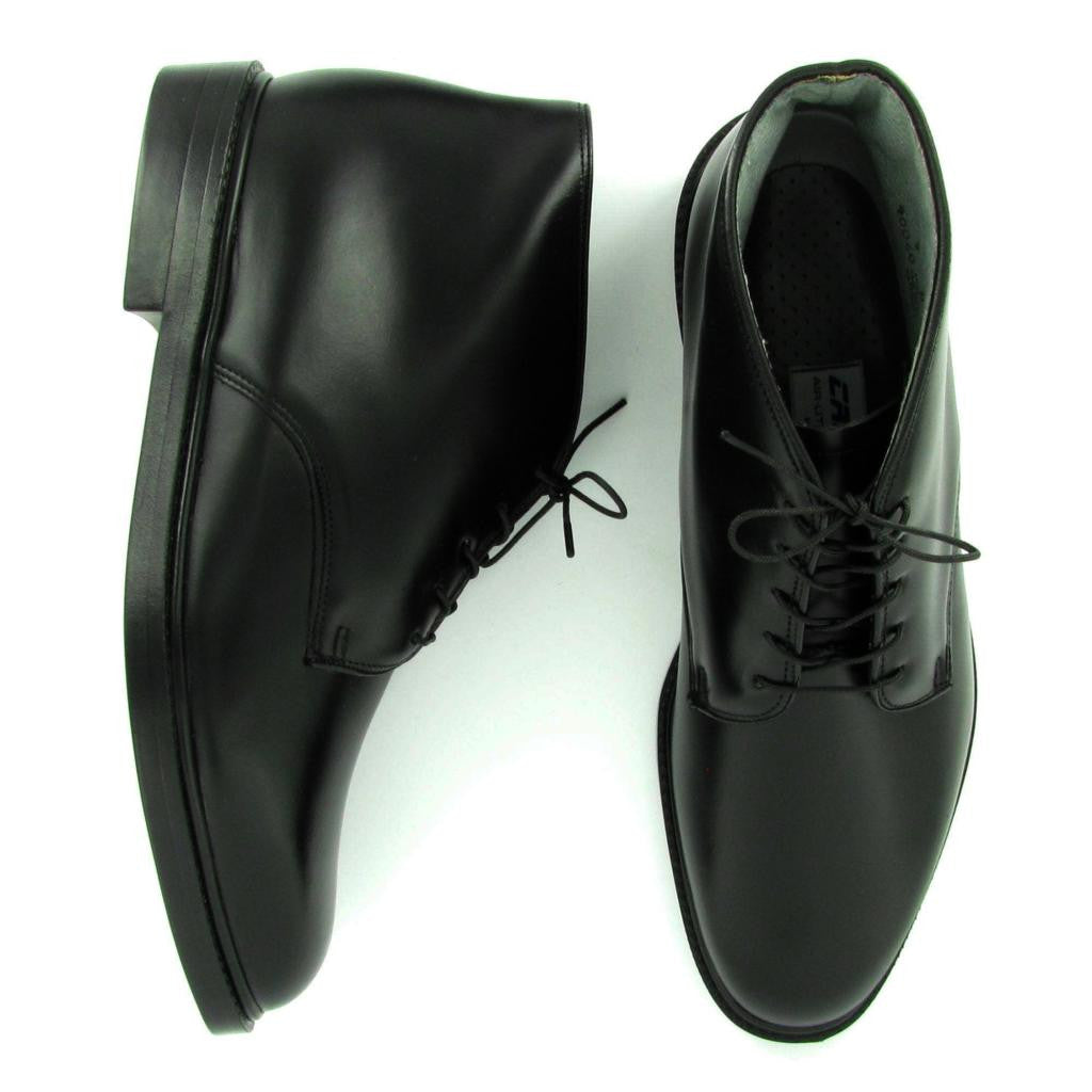 leather uniform shoes