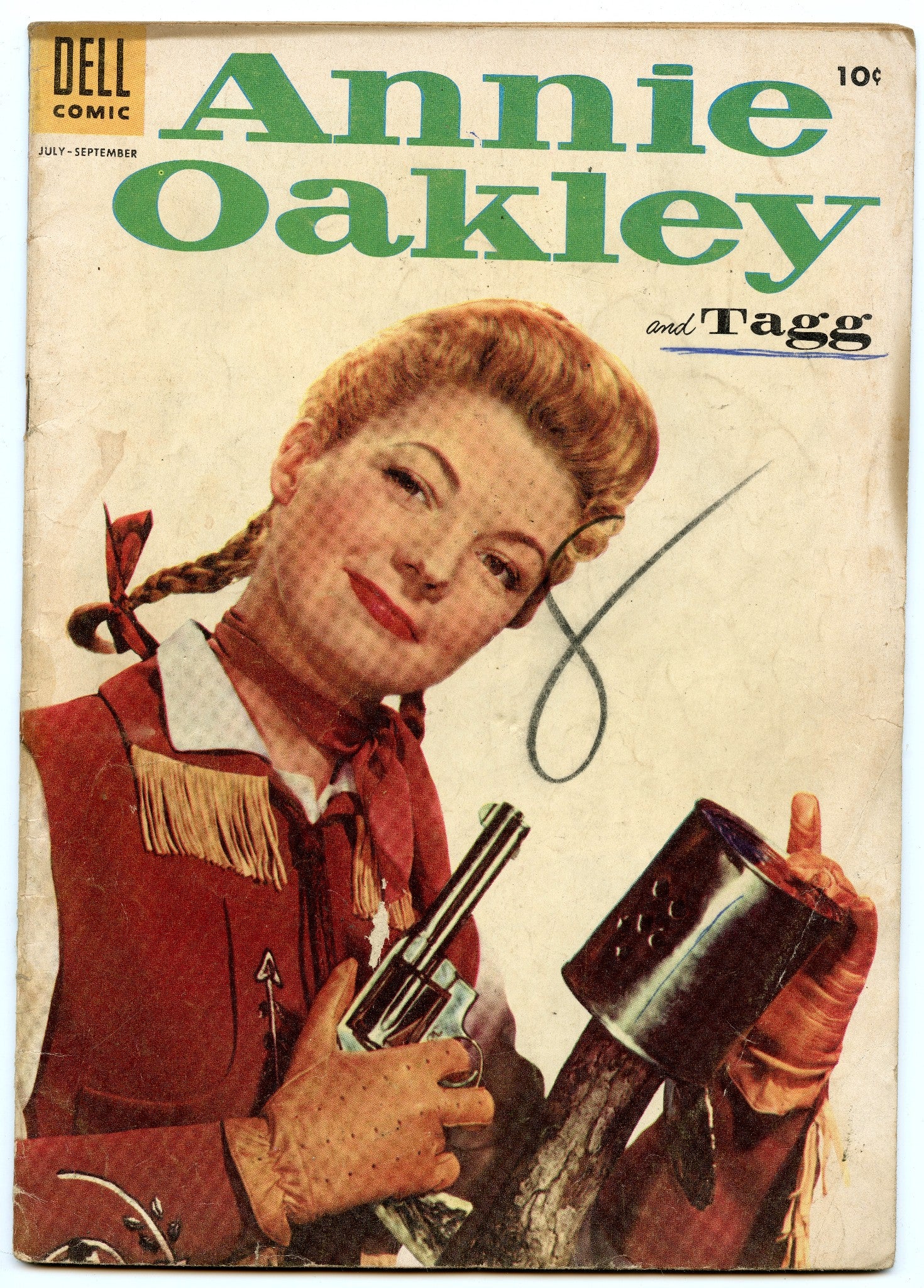 Annie Oakley and Tagg 4 (Sep 1955) VG () – Cowtown Comics