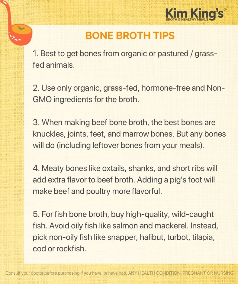 Broth Fast Instructions and FAQ