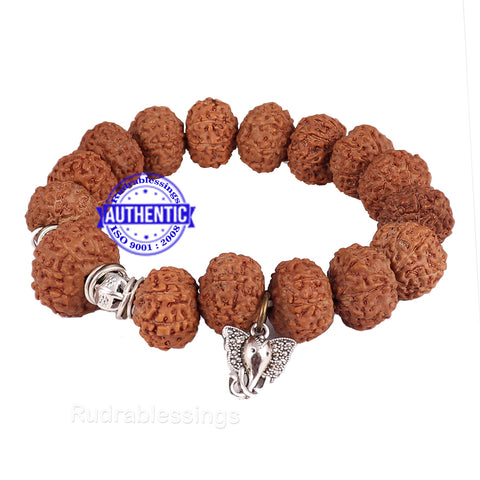 Buy numeroastro 7 Mukhi Rudraksha & Crystal | Sphatik Diamond Cut Beads  Bracelet For Men & Women (10 MM Beads Approx) (1 Pc) at Amazon.in